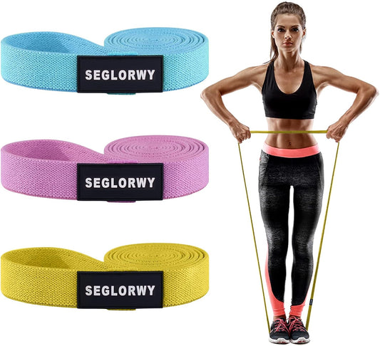 Resistance Bands for Women Men, Exercise Bands for Working Out, Fabric Body Fitness Workout Bands Pull up Assistance Bands