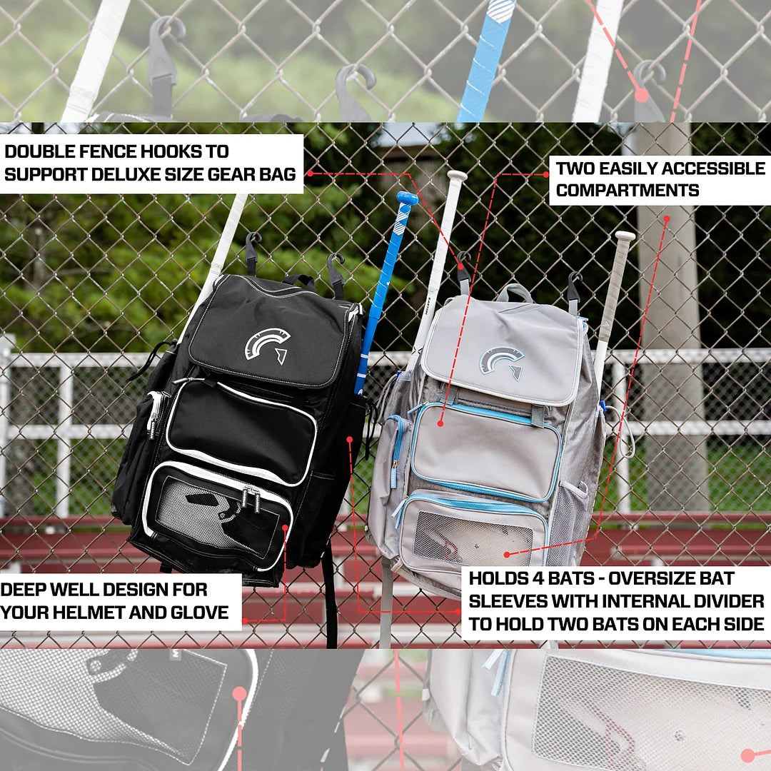 Guardian Diamond Fastpitch Equipment Bag Softball Baseball Backpack - Unisex - New, 1 Count