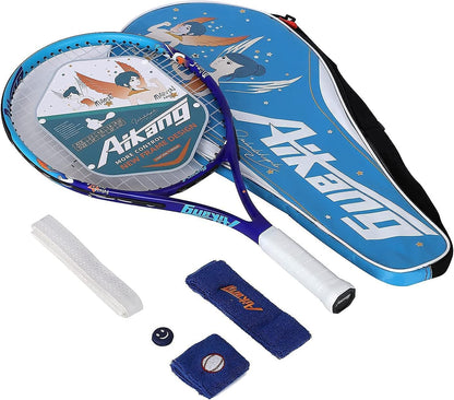 19" 23" Kids Junior Tennis Racquet for Kids Toddlers Starter Racket, Boys Girls Tennis Rackets with Racket Cover,Sports Wristbands, Headgear