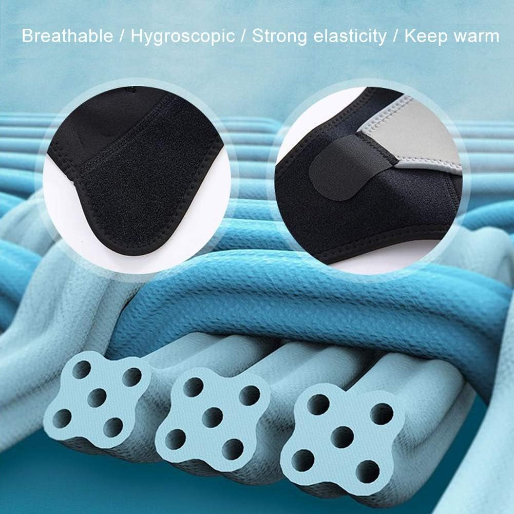 Shoulder Support, Right Shoulder Protector Adjustable Shoulder Pad Sport Bandage Strong Compression Protection Strain Protective Gear for Right Shoulder