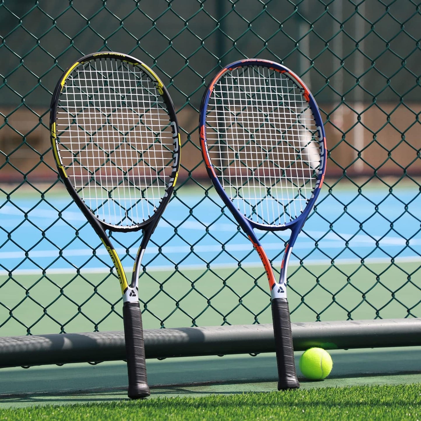 Tennis Racket 27 Inch Tennis Racquet 2 Pack for Adults Student Women and Men Beginner  Professional Training Tennis Rackets Racquets W/Tennis Overgrip, Vibration Damper and Carry Bag