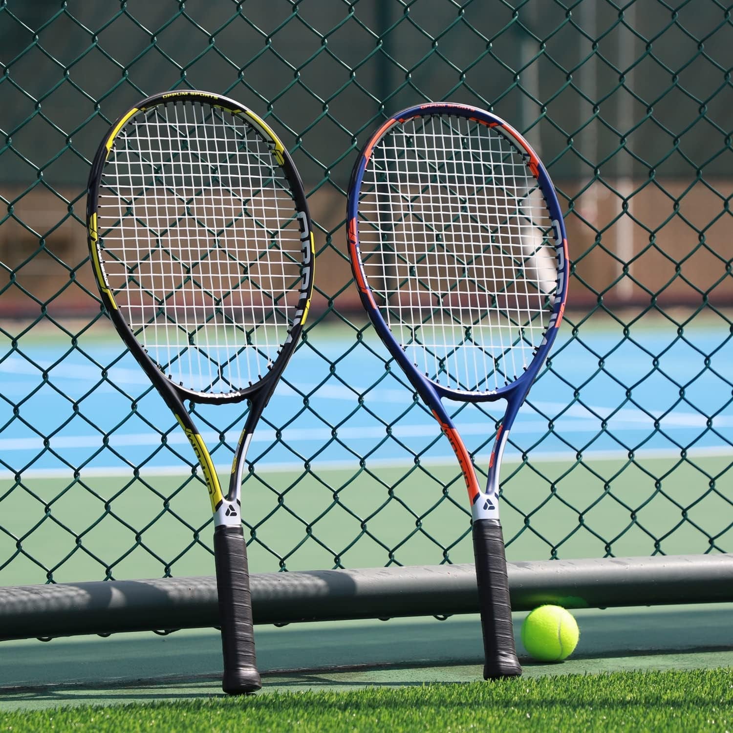 Tennis Racket 27 Inch Tennis Racquet 2 Pack for Adults Student Women and Men Beginner  Professional Training Tennis Rackets Racquets W/Tennis Overgrip, Vibration Damper and Carry Bag